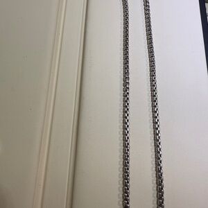 14K White gold Chanel link Rare